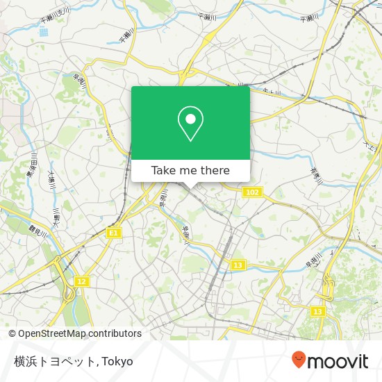 横浜トヨペット map