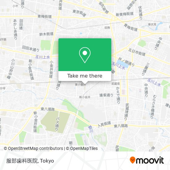 服部歯科医院 map