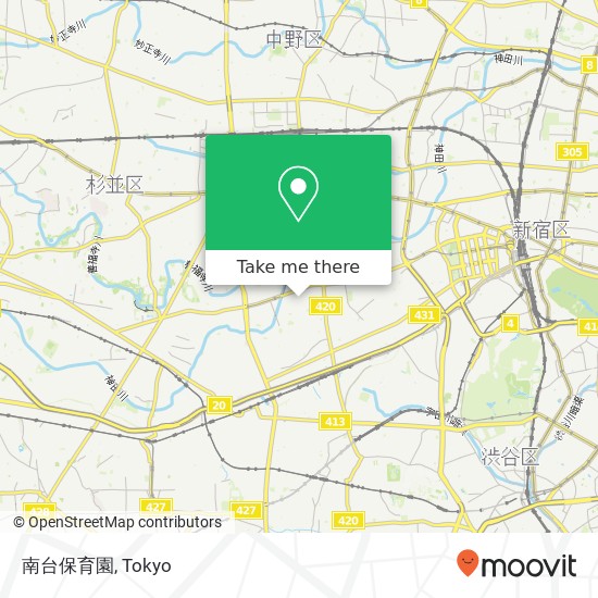 南台保育園 map