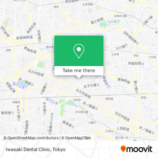 Iwasaki Dental Clinic map