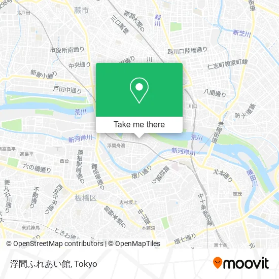 浮間ふれあい館 map