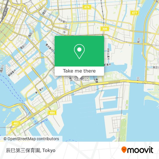辰巳第三保育園 map