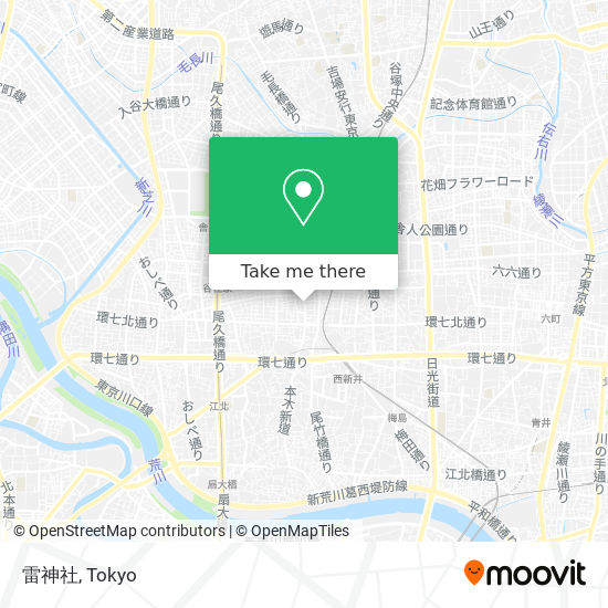 雷神社 map