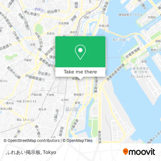 ふれあい掲示板 map