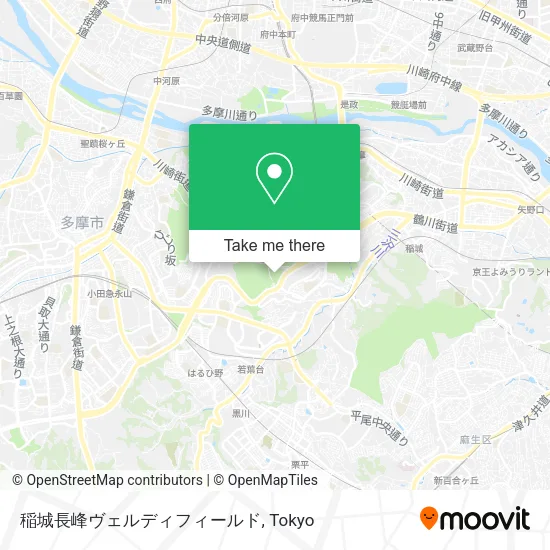 稲城長峰ヴェルディフィールド map