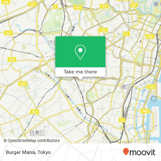 Burger Mania map