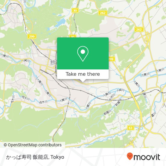 かっぱ寿司 飯能店 map
