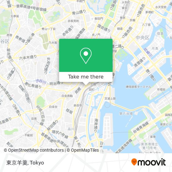 東京羊羹 map