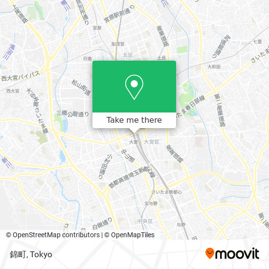 錦町 map