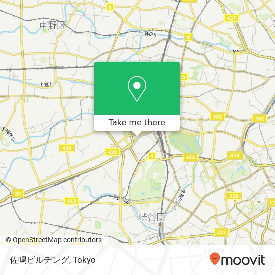 佐鳴ビルヂング map