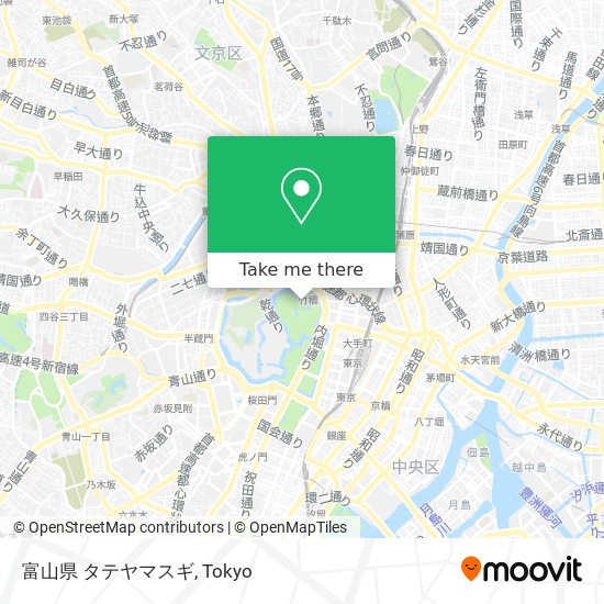 富山県 タテヤマスギ map