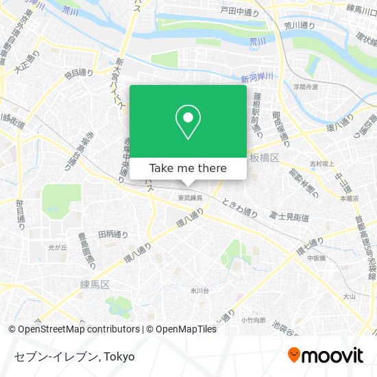 セブン-イレブン map