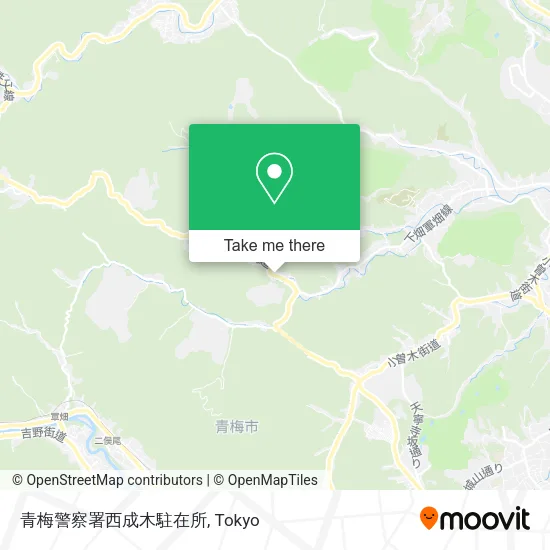 青梅警察署西成木駐在所 map