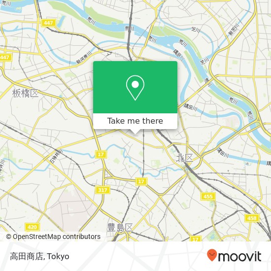 高田商店 map