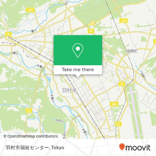 羽村市福祉センター map