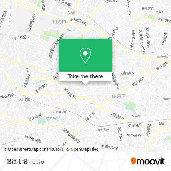 眼鏡市場 map