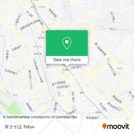 富士そば map