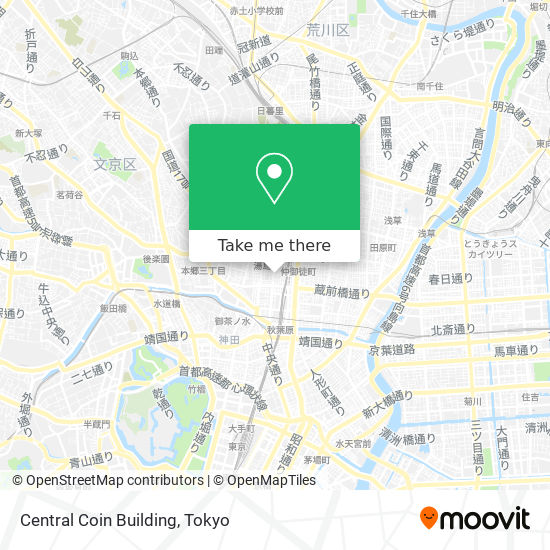 Central Coin Building map