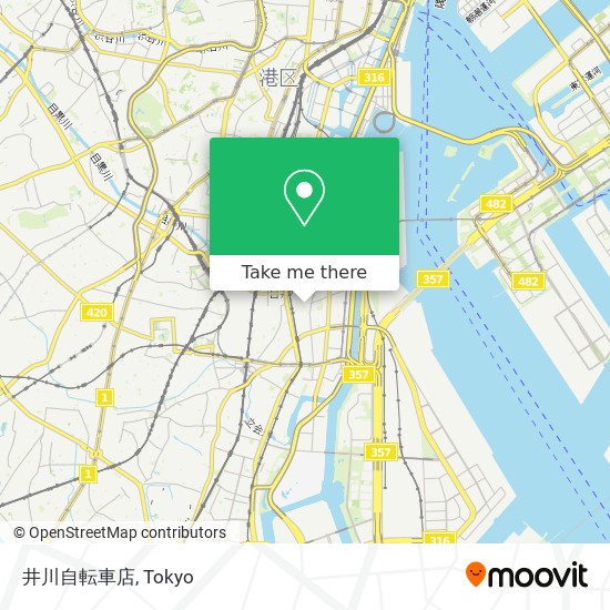 井川自転車店 map