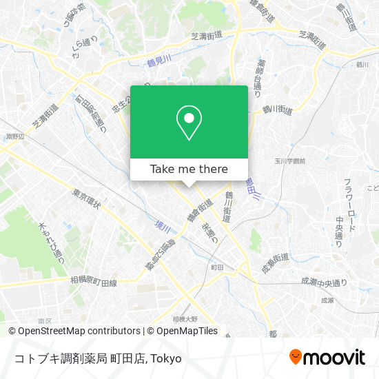 コトブキ調剤薬局 町田店 map