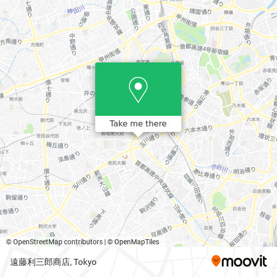 遠藤利三郎商店 map