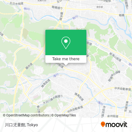 川口児童館 map
