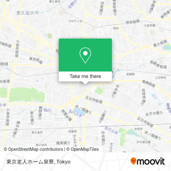 東京老人ホーム泉寮 map