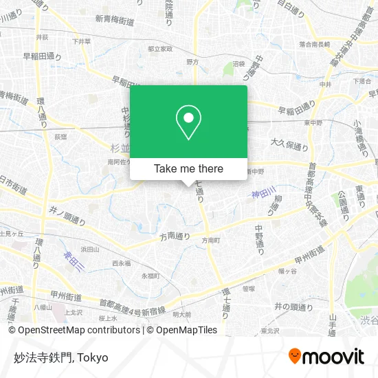 妙法寺鉄門 map