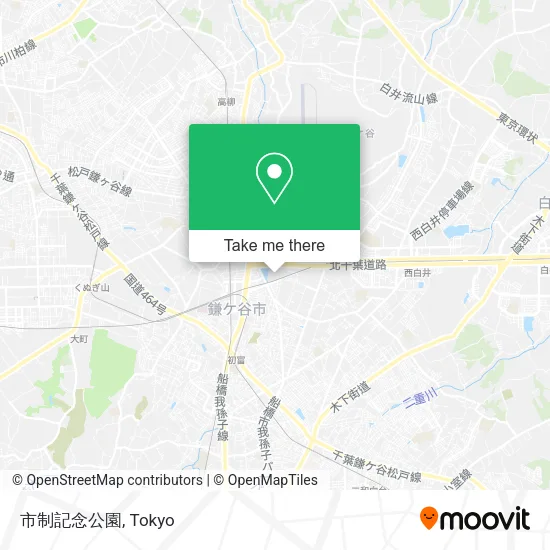 市制記念公園 map