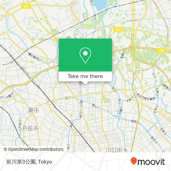 前川第3公園 map
