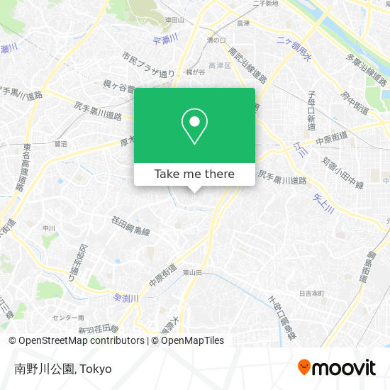 南野川公園 map