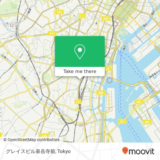グレイスビル泉岳寺前 map