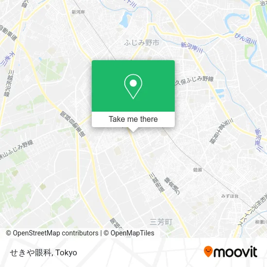 せきや眼科 map