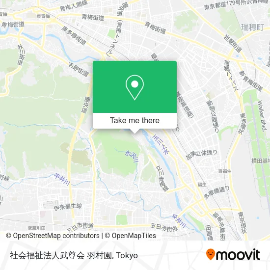 社会福祉法人武尊会 羽村園 map