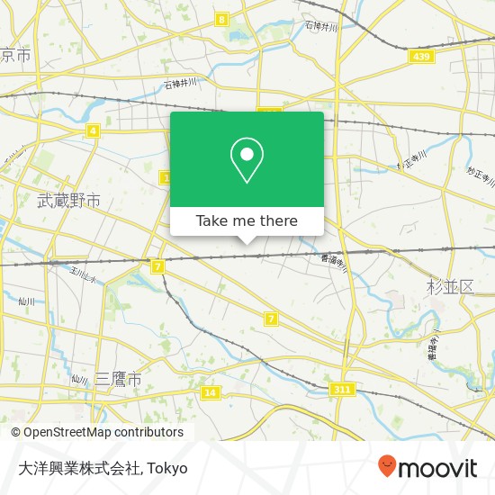 大洋興業株式会社 map
