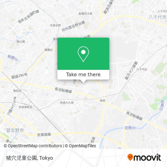猪穴児童公園 map