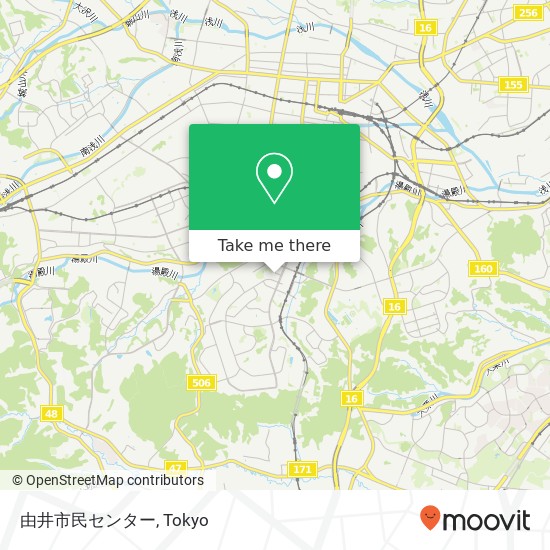 由井市民センター map