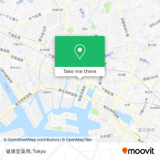 健康堂薬局 map