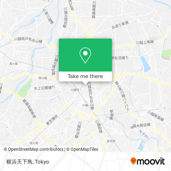 横浜天下鳥 map