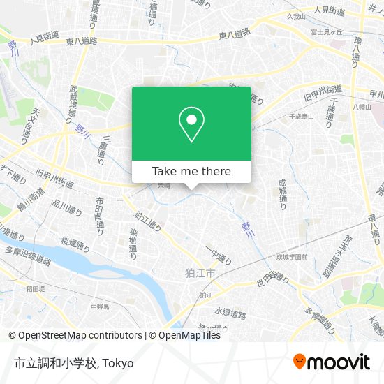 市立調和小学校 map