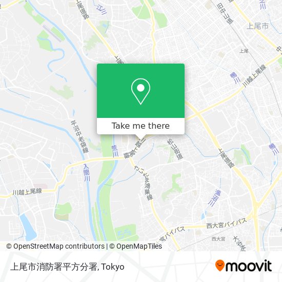 上尾市消防署平方分署 map