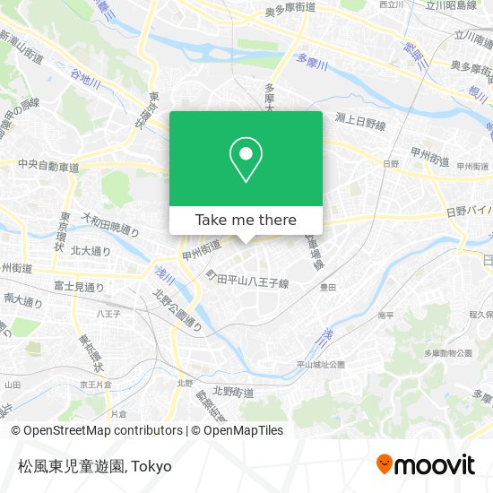 松風東児童遊園 map