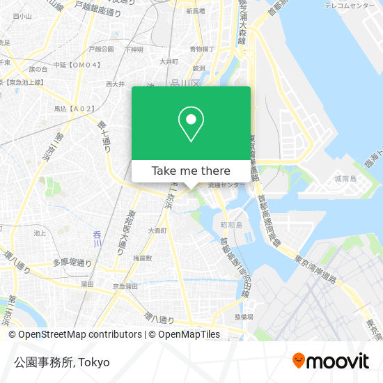 公園事務所 map