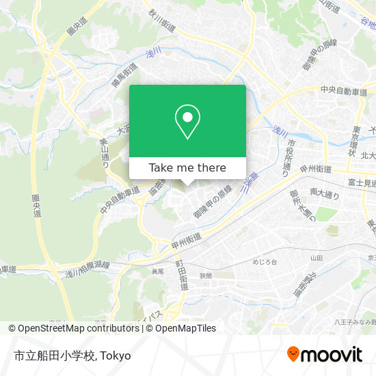 市立船田小学校 map