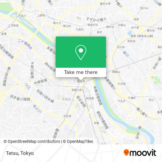 Tetsu map