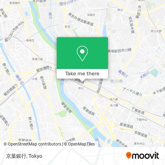京葉銀行 map