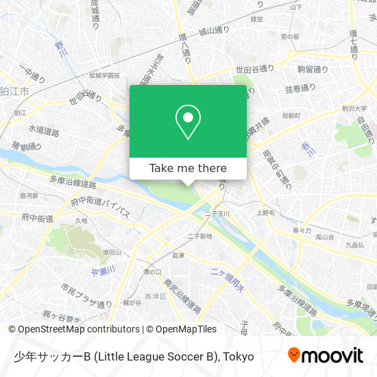 少年サッカーB (Little League Soccer B) map