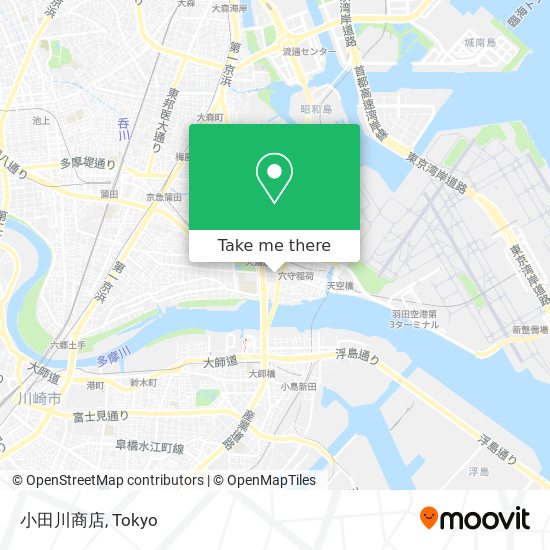 小田川商店 map
