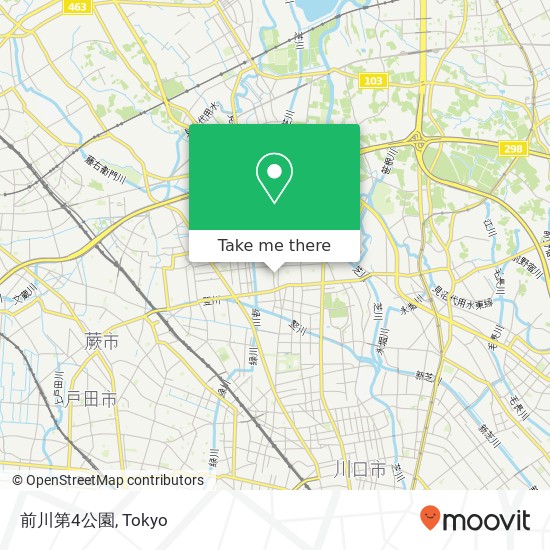 前川第4公園 map