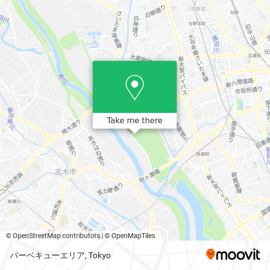 How To Get To バーベキューエリア In さいたま市 By Bus Or Metro Moovit